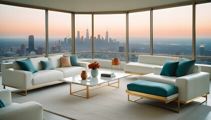 Photo interior modern design room 3d illustration