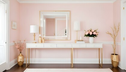 Fototapeta premium Photo interior modern design room 3d illustration