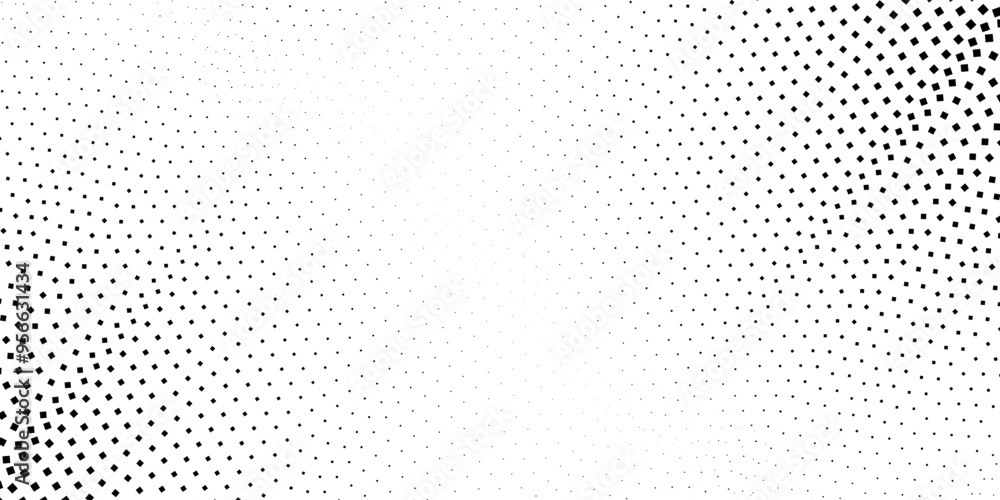 Poster dotted gradient halftone background. seamless horizontal dot pattern in pop art style. abstract mode