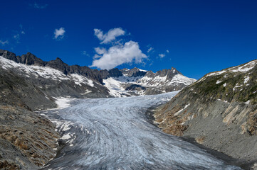 Obraz premium le glacier du rhône