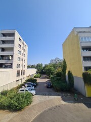 Blick auf eine Wohngegend in Berlin Neukölln - für Themen rund ums Wohnen, Berlin Neukölln,...