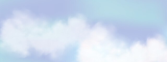 Background with gray-blue clouds creating the effect of smoke or fog. 