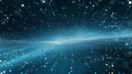 Obraz premium Stars, Space Warp