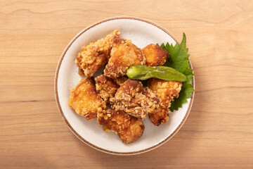湯葉入り鶏の唐揚げ
