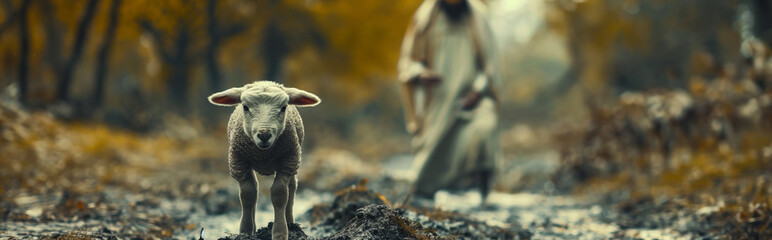 jesus is looking for the lost lamb