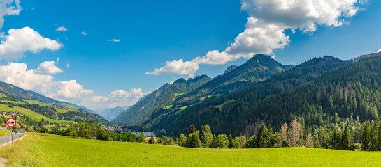 Austrian Alps panorama