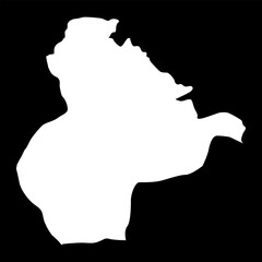 Ardahan province map, administrative divisions of Turkey. Vector illustration.