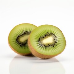 Kiwifruit isolated on white background