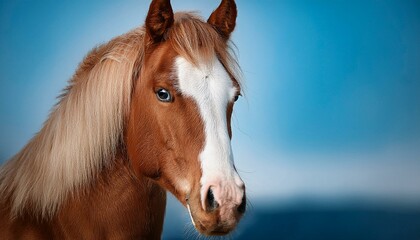 Obraz premium UN caballo realista. El modelo del caballo se representa con una textura de pelaje blanco 