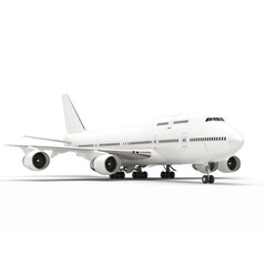 Fototapeta premium 747 Isolated