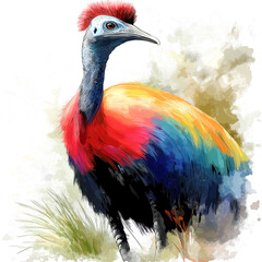 Cassowary Isolated