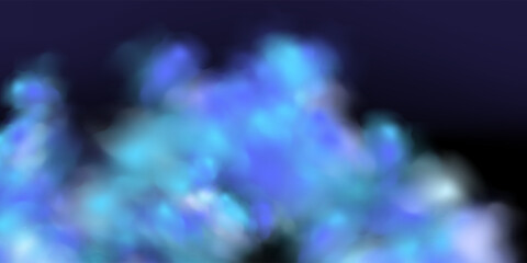 Background with gray-blue clouds creating the effect of smoke or fog. 