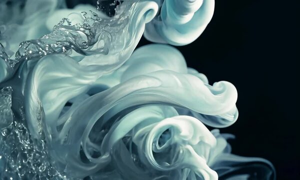 Smoke metal motion background 4k video