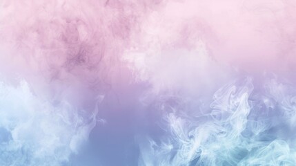 Fototapeta premium A dreamy pastel background with watercolor effects in pale pink, light blue, and mint