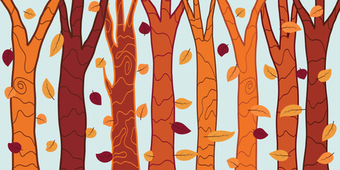 autumn tree background