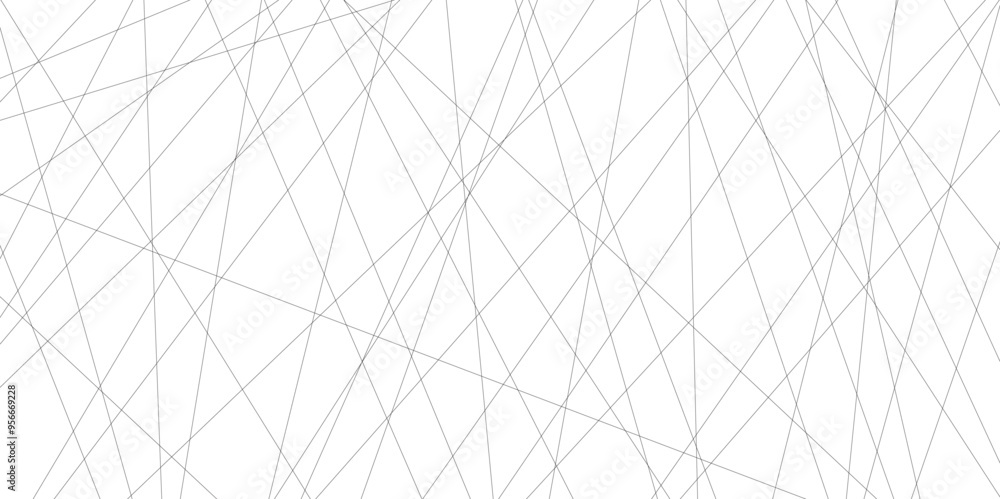 Poster abstract lines in grey and white tone of many squares and rectangle shapes on white background. meta