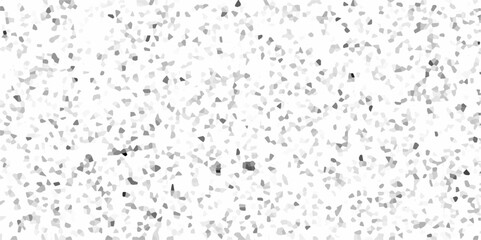 Black and gray terrazzo old floor seamless patterns abstract for background White Sand Wall Texture Background. Grainy white background with gray shiny spots.	
