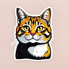 Obraz premium Cat Stickers