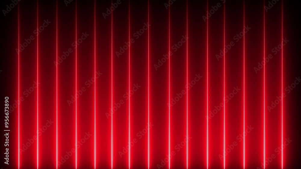Poster neon lights blinking lines moving animation.seamless loop animation of glowing neon line. 4k animati