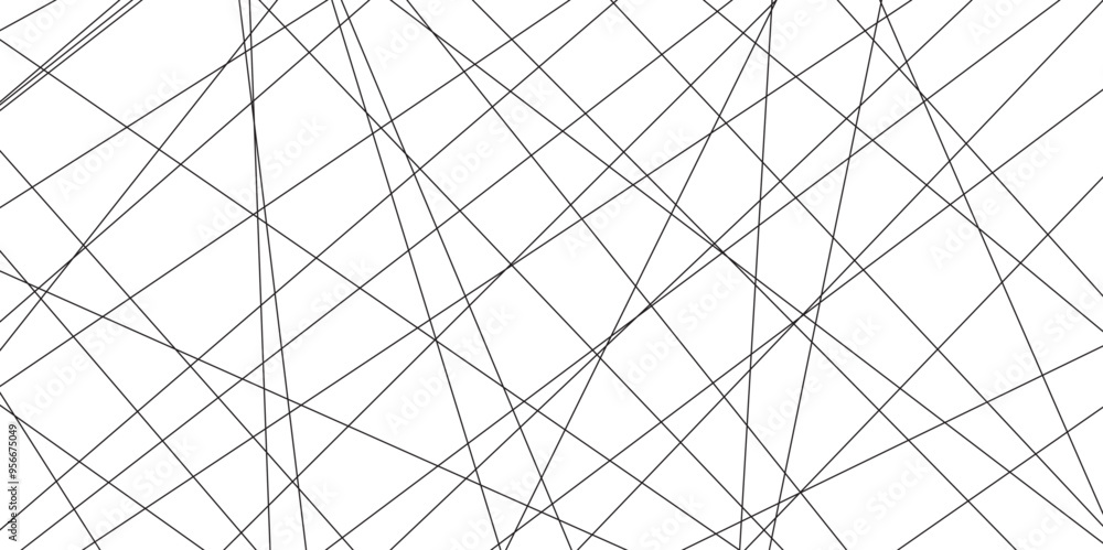 Poster abstract lines in grey and white tone of many squares and rectangle shapes on white background. meta