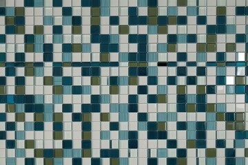 Fototapeta premium Vibrant Abstract Contemporary Glass Mosaic Pattern Background