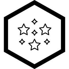 Stars Vector Icon Design