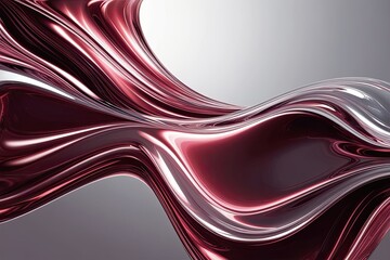 Fototapeta premium Glossy Liquid Glass Texture Design Featuring Abstract Patterns and Dynamic Flowing Motion