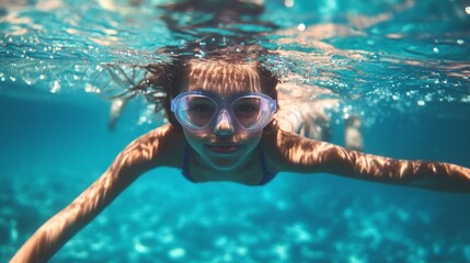 Naklejka premium Underwater Adventure