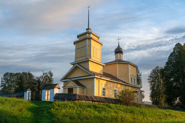 St. George's Church on the Voronich settlement (Church of St. George the Victorious in Voronich) on...
