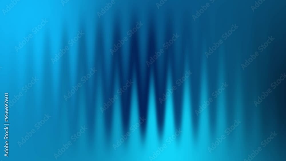 Poster abstract blue gradient waves motion background. seamless looping animation
