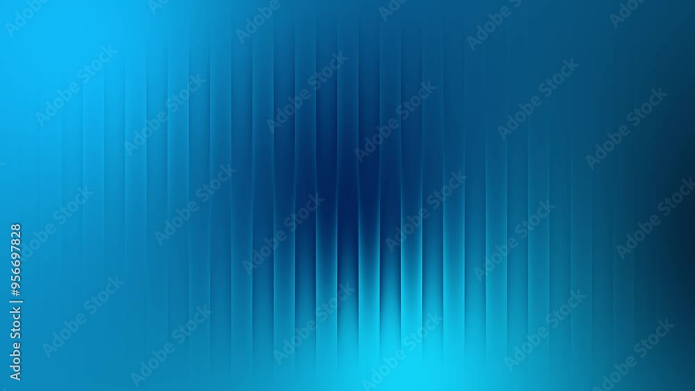 Poster abstract blue gradient waves motion background. seamless looping animation