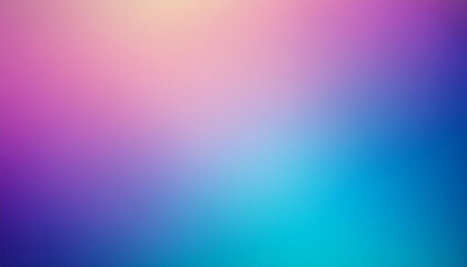 illustration Blurred colorful purple pink blue grainy gradient with copy space. for background banner website design wallpaper and poster