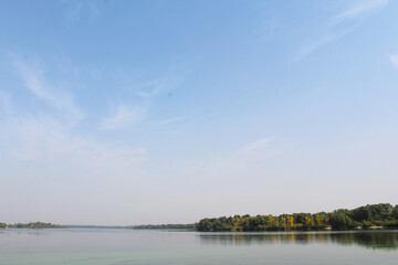 the river and the sky