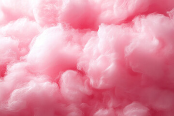 Fototapeta premium Seamless Cotton Candy Pink Pattern