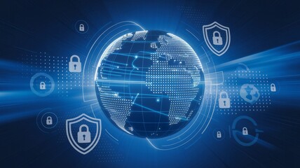 Global Cybersecurity Concept