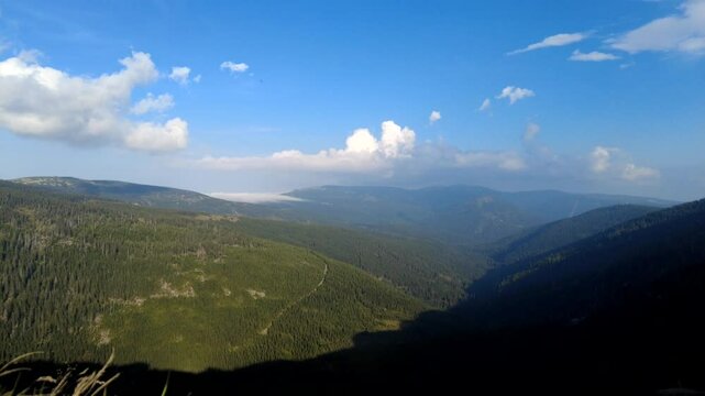 Giant Mountains timelapse, Czech republic, Pancava Waterfall