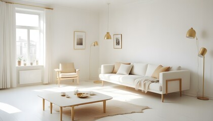 Photo interior modern design room 3d illustration