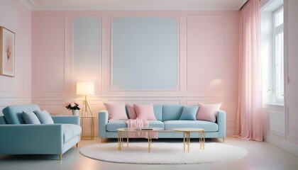 Photo interior modern design room 3d illustration
