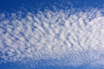blue sky with clouds