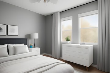 american style internal home design bedroom