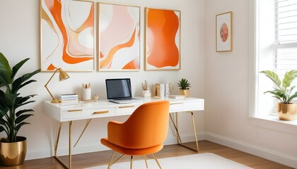 Photo interior modern design room 3d illustration