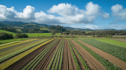 Ökologischer Bauernhof Nachhaltige Landwirtschaft ohne Pestizide Ackerbau ohne Maschinen Marienkäfer, Insekt Nahaufnahme am Getreide Generative AI