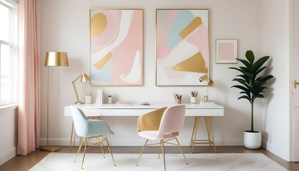 Photo interior modern design room 3d illustration