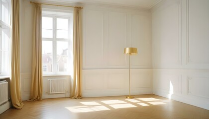 Photo interior modern design room 3d illustration