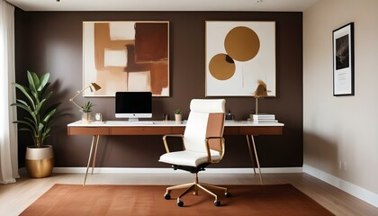 Photo interior modern design room 3d illustration