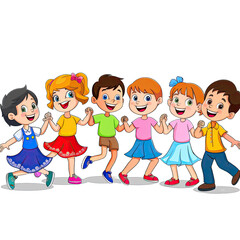 Fototapeta premium children playing in the park on transparent background png