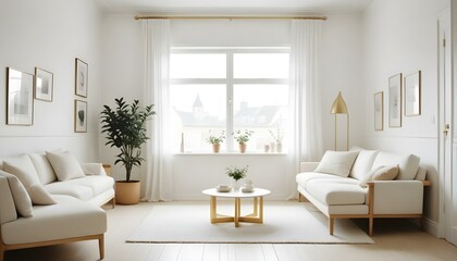 Photo interior modern design room 3d illustration