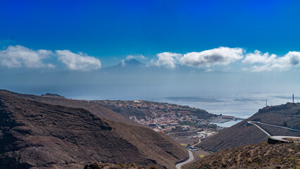 Fototapeta premium View of San Sebastian de la Gomera