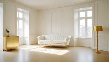 Photo interior modern design room 3d illustration