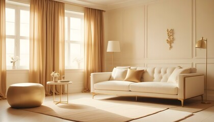 Photo interior modern design room 3d illustration